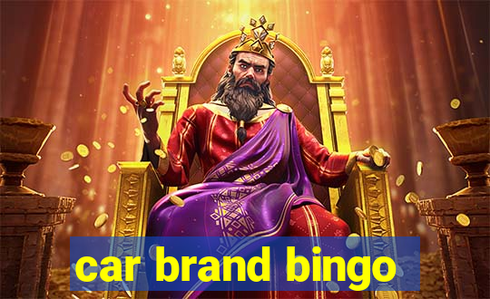 car brand bingo